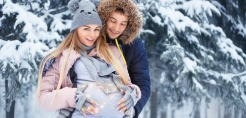Зимни дрехи за бременни – стилни, модерни, удобни, многофункционални